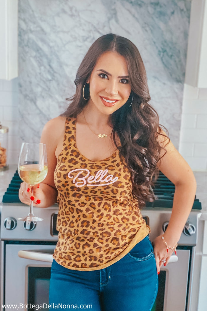 The Bella Leopard Tank