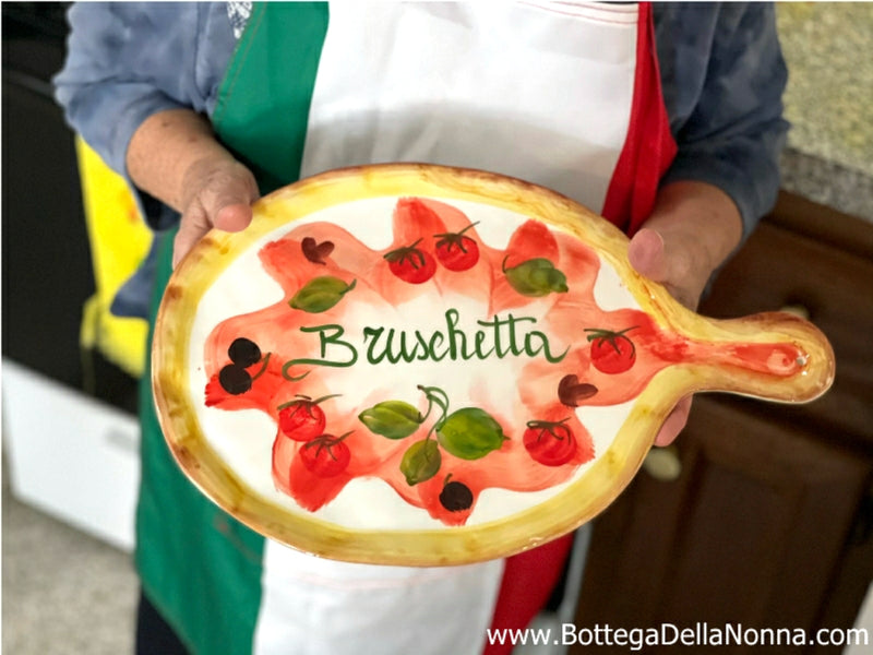 The Positano Bruschetta Serving Plate