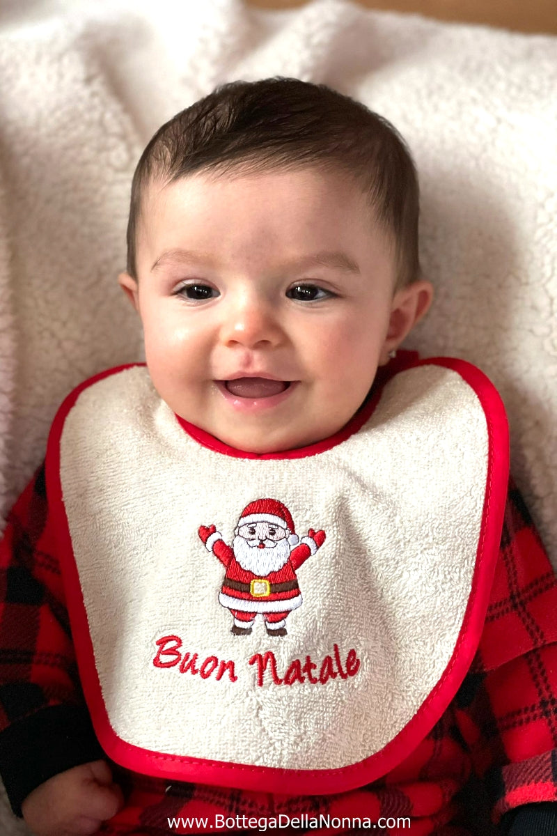 Buon Natale Bib - Newborn