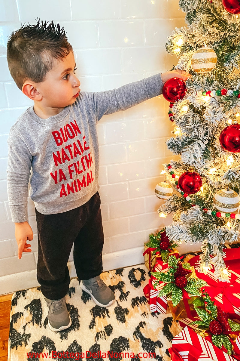 The Buon Natale Ya Filthy Animal Sweatshirt - Kids - Youth