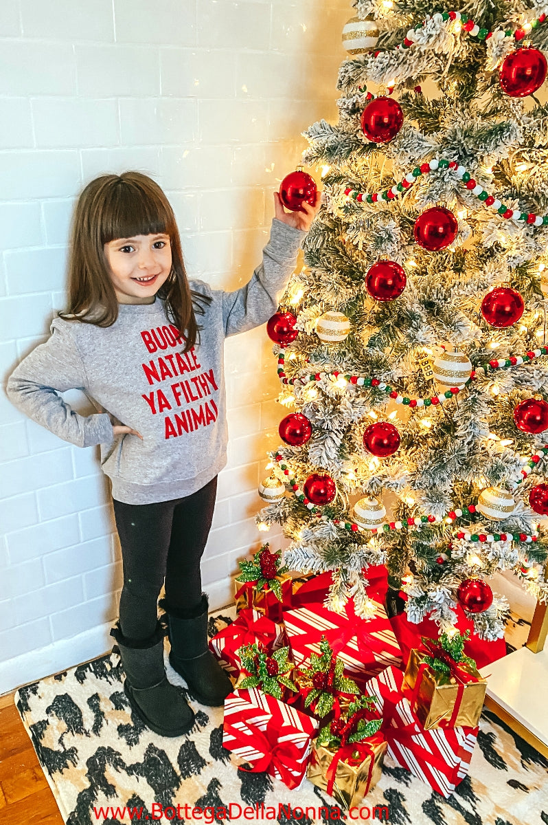 The Buon Natale Ya Filthy Animal Sweatshirt - Kids - Youth