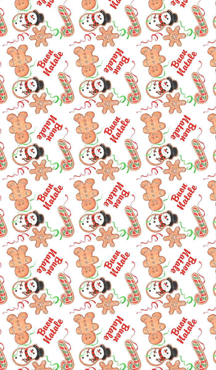 The Buon Natale Ginger Bread Napkin