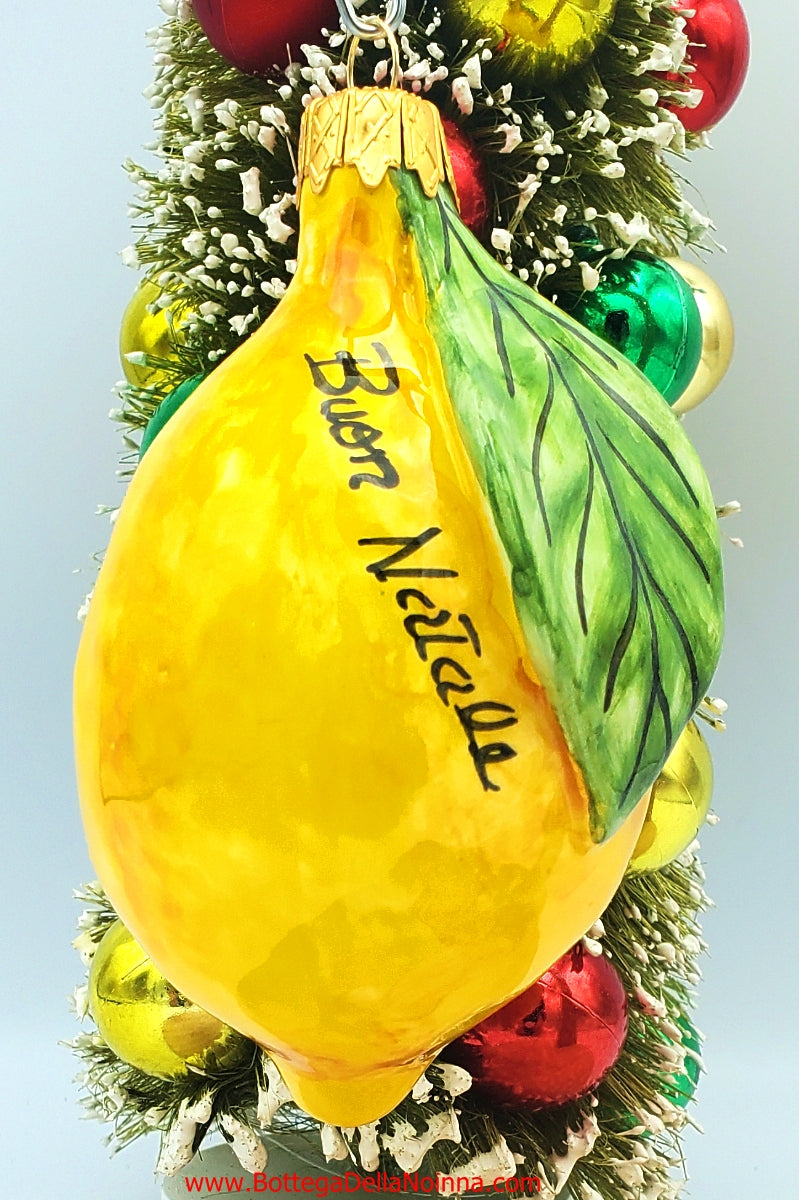 The Buon Natale Lemon Ornament