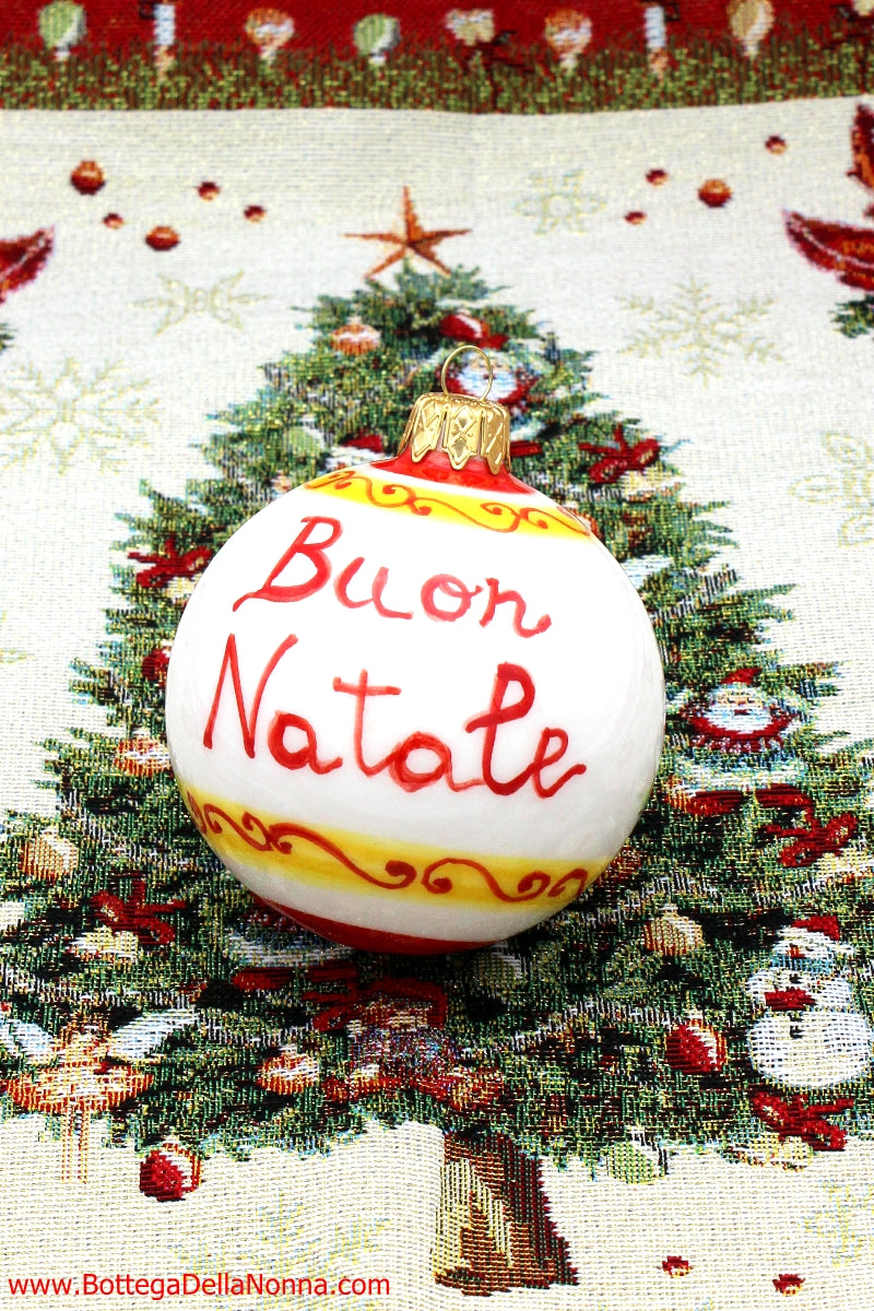 The "Buon Natale" Christmas Ornament