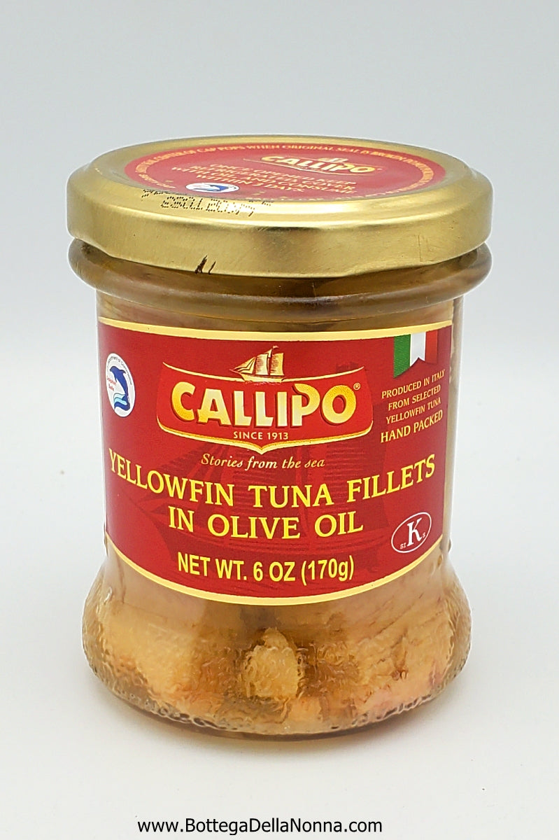 Yellowfin Tuna Fillets in Olive Oil by Callipo