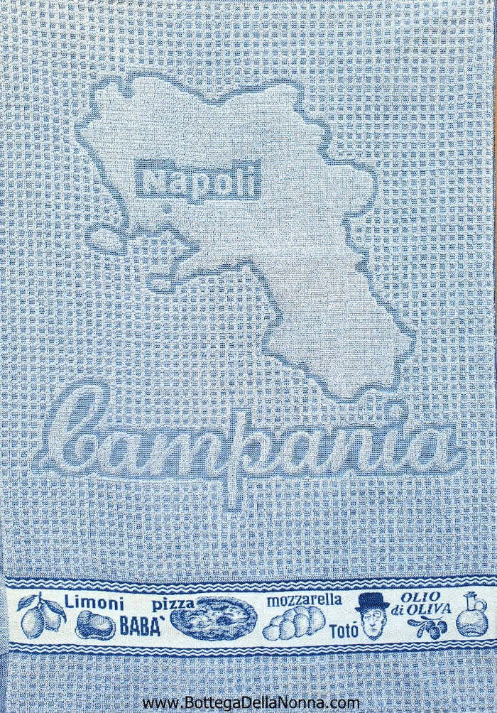 The Campania Terry Cloth Dish Towel - Made in Italy