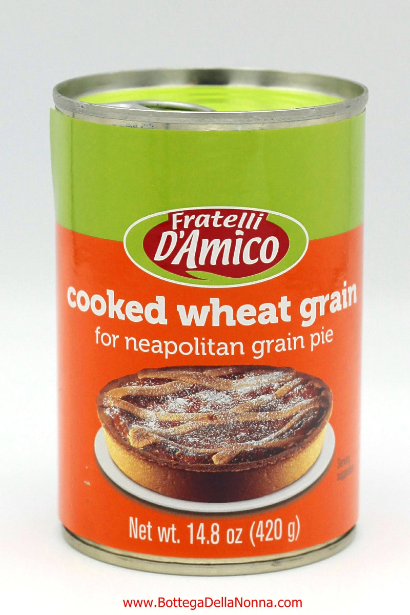 Grano Cotto - Cooked Wheat for Pastiera Napoletana - Can