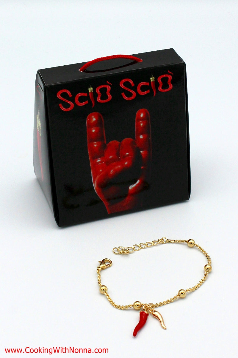The Capri Cornicello Bracelet - Yellow Gold