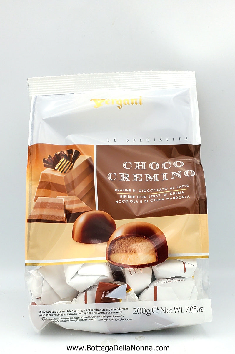 Chocolate Pralines Filled with  Cremini Cream