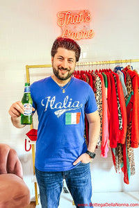 The Distressed Italia Tee - Men