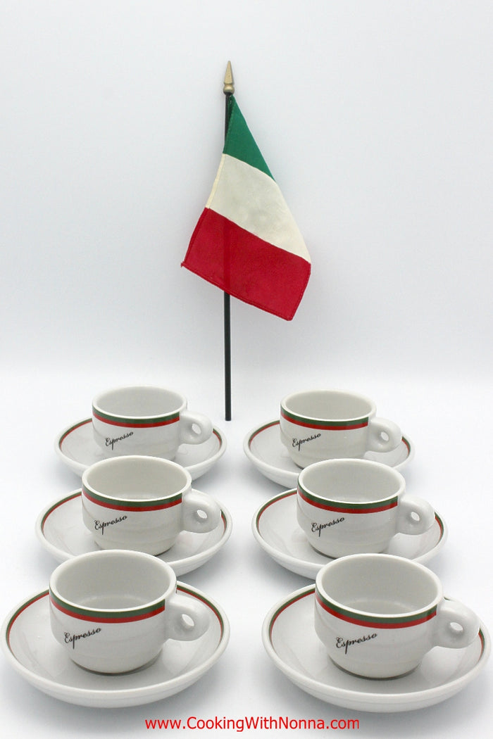La Dolce Vita Espresso Cups - Set of 12