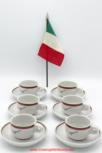 La Dolce Vita Espresso Cups - Set of 6