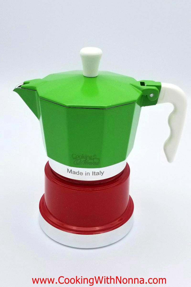 La Dolce Vita Espresso Coffee Pot -  Makes 2 Cups