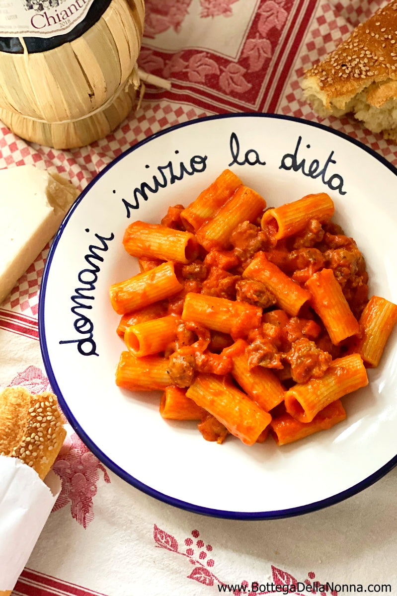 The "Domani Inzio la Dieta" Dish