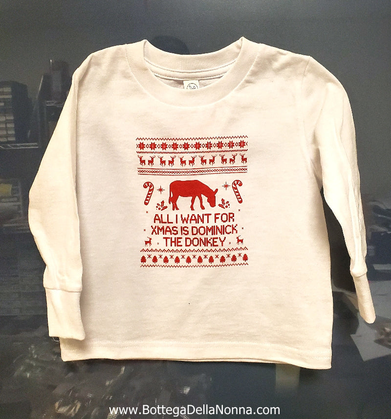 The Dominick the Donkey Ugly Christmas Shirt