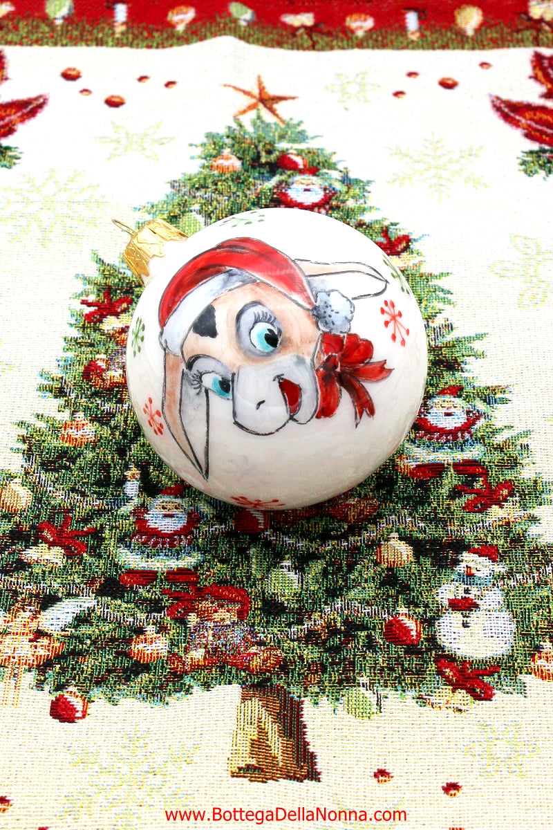 Dominick the Donkey Christmas Ornament