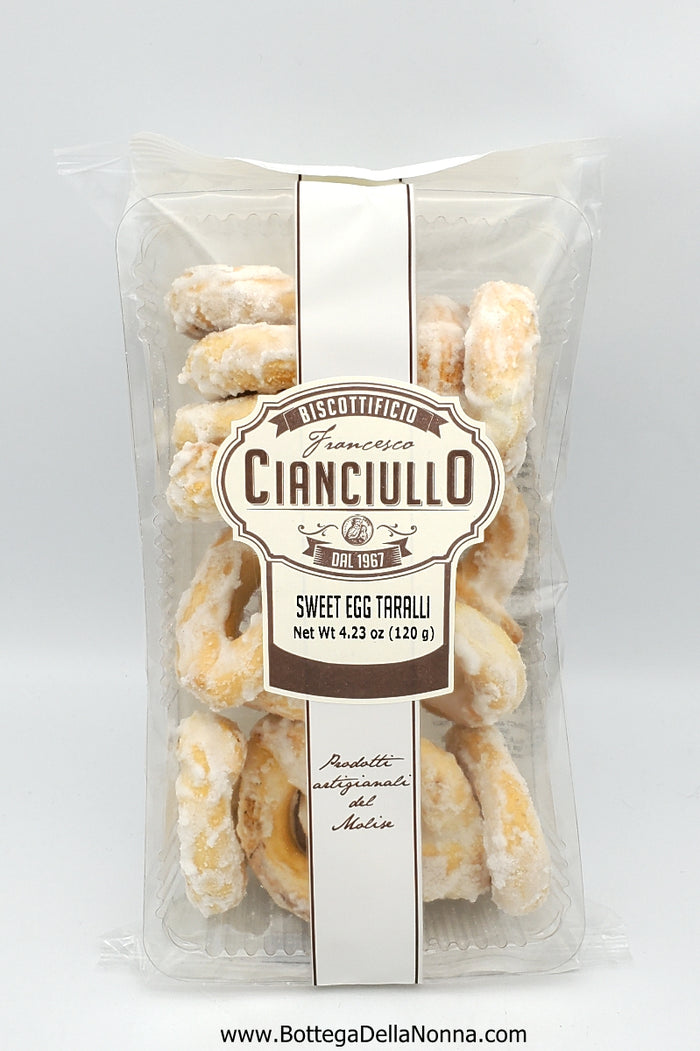 Tarallini Zuccherati - Sugar Coated Egg Tarallini by Cianciullo