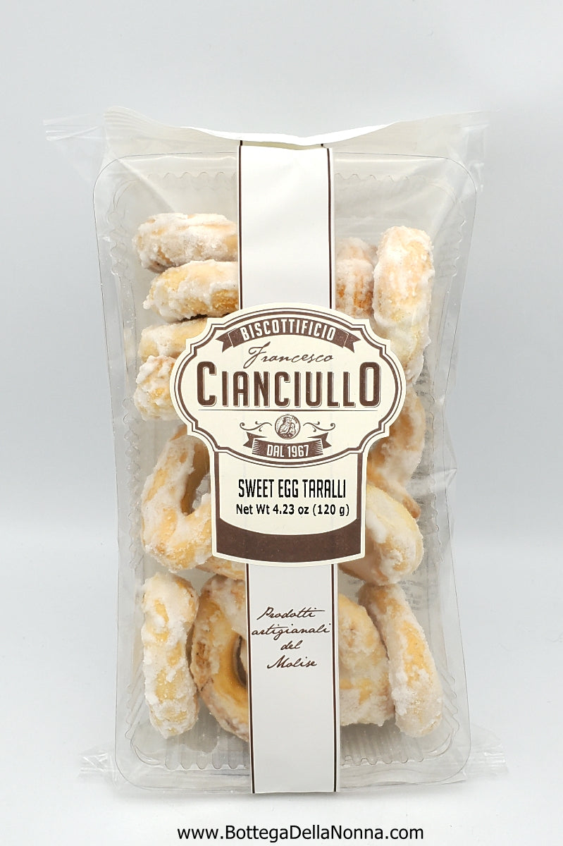 Tarallini Zuccherati - Sugar Coated Egg Tarallini by Cianciullo