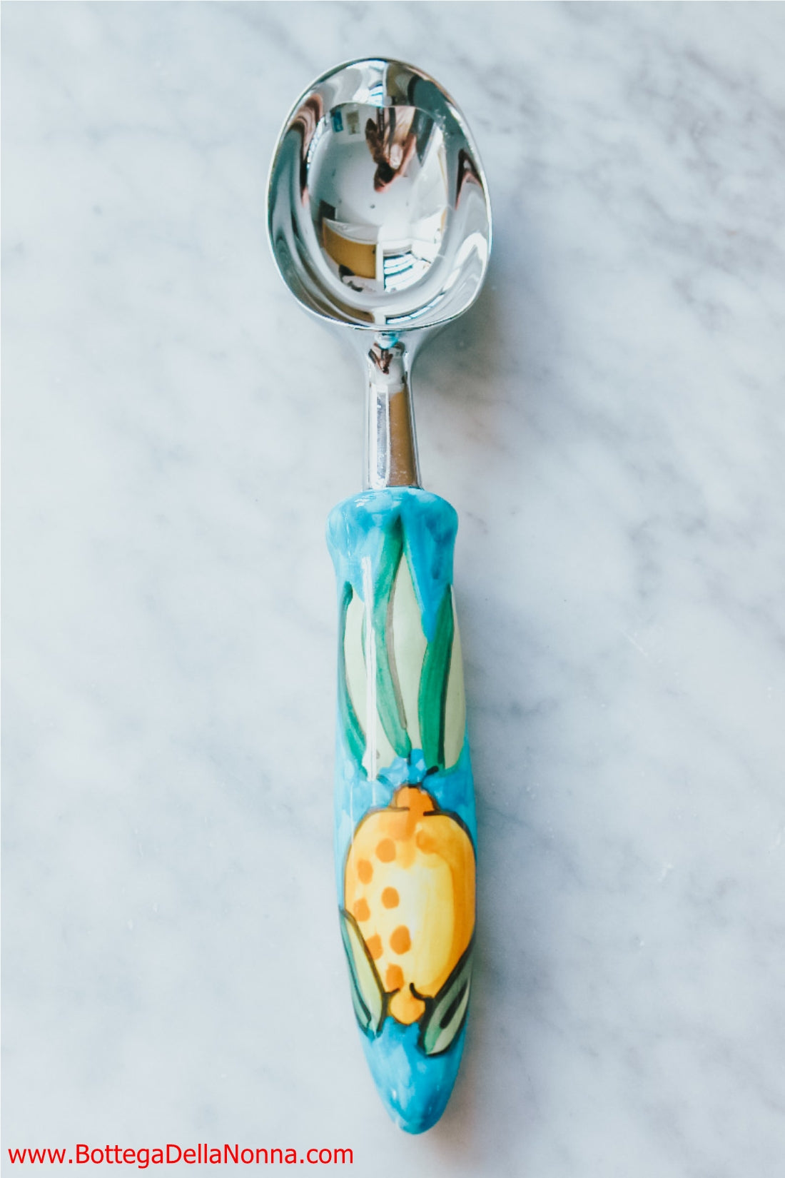 The Positano Pasta Serving Spoon – La Bottega della Nonna