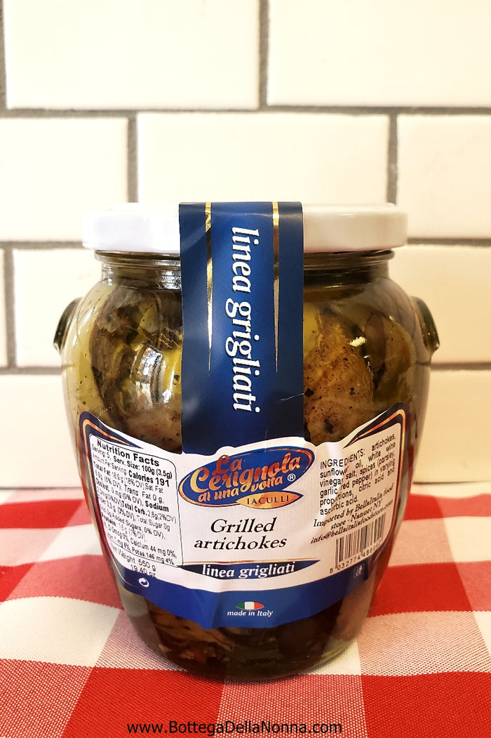 Whole Grilled Artichokes from Puglia