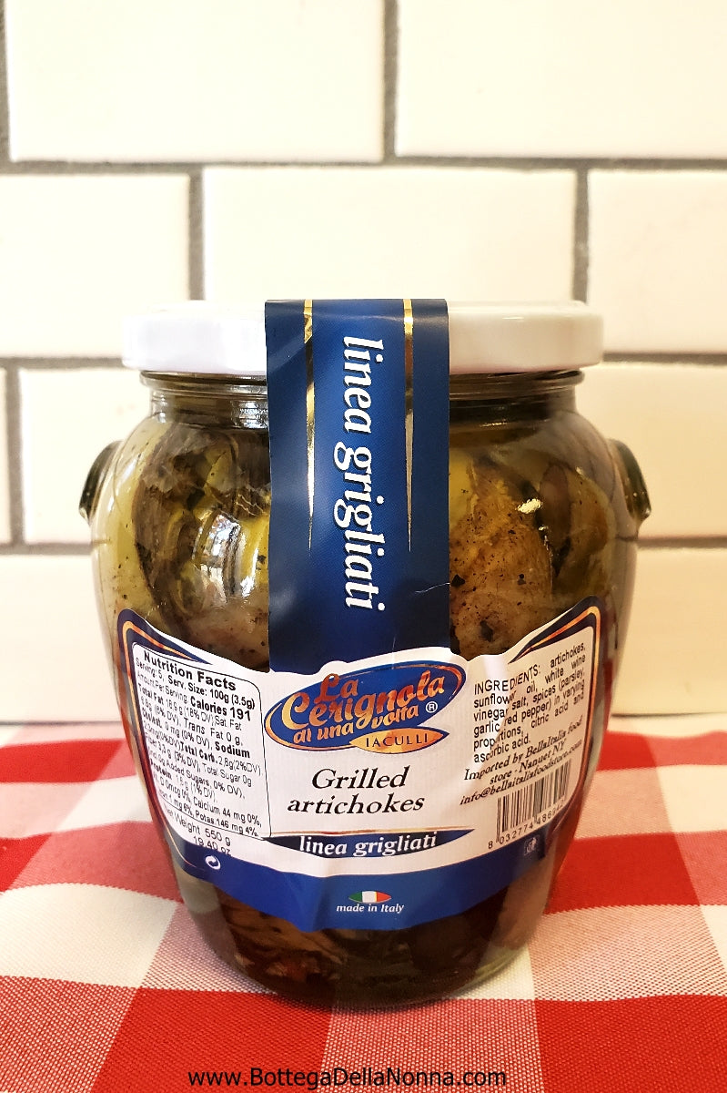 Whole Grilled Artichokes from Puglia