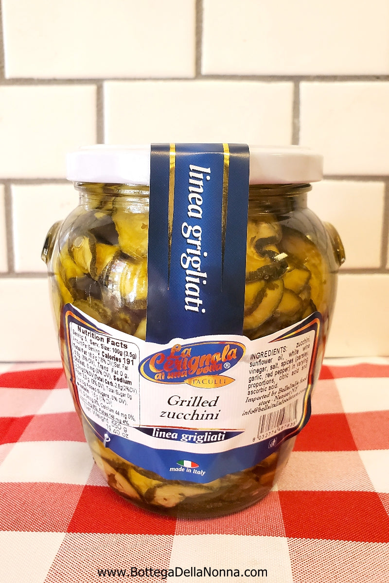 Grilled Zucchini from Puglia