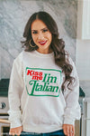 Kiss Me - I'm Italian - Sweatshirt for Women