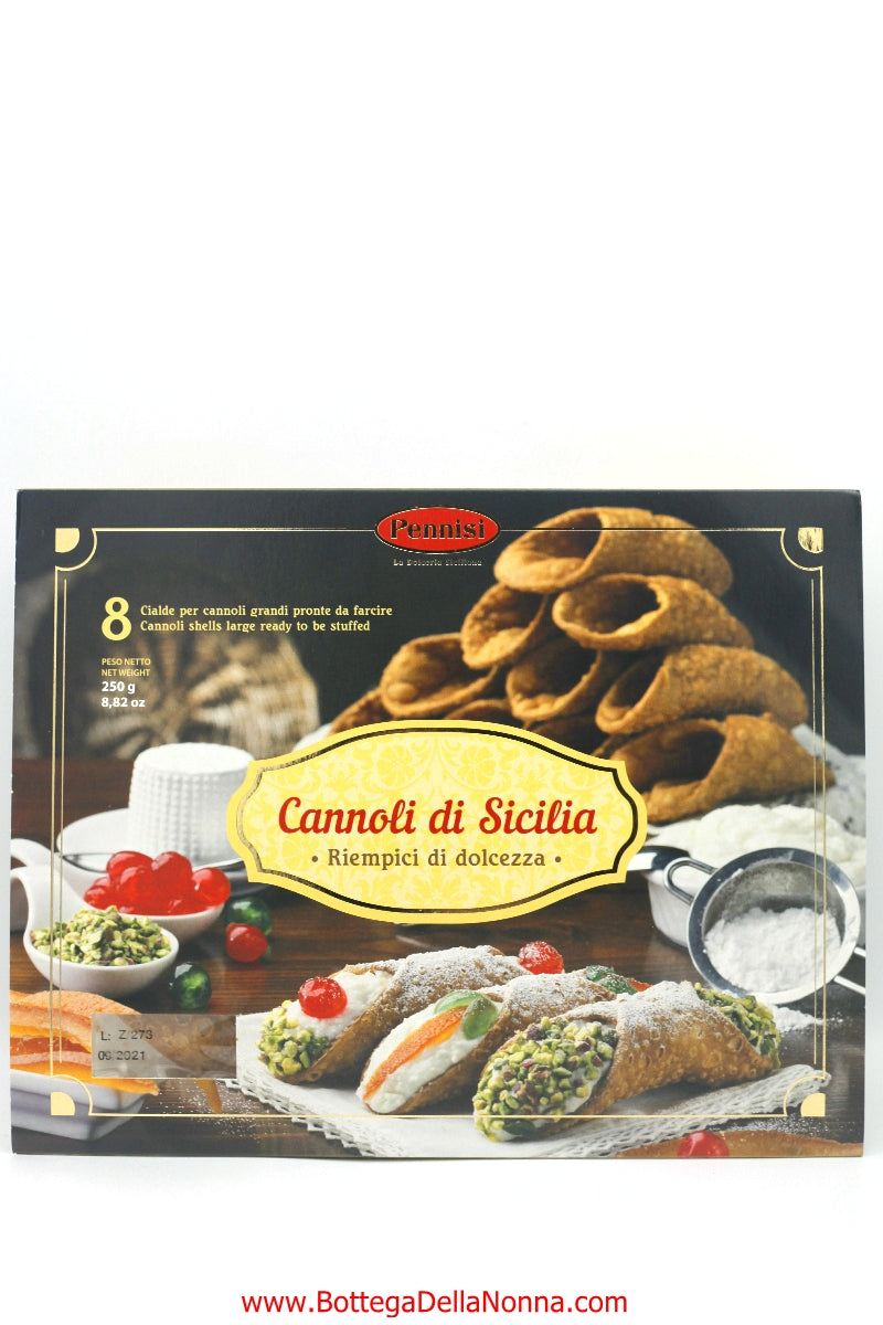Cannoli Shells from Sicily - Large
