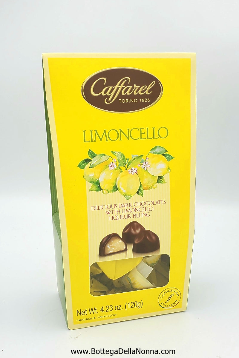 Chocolate Pralines Filled with  Limoncello Liqueur Cream - Caffarel
