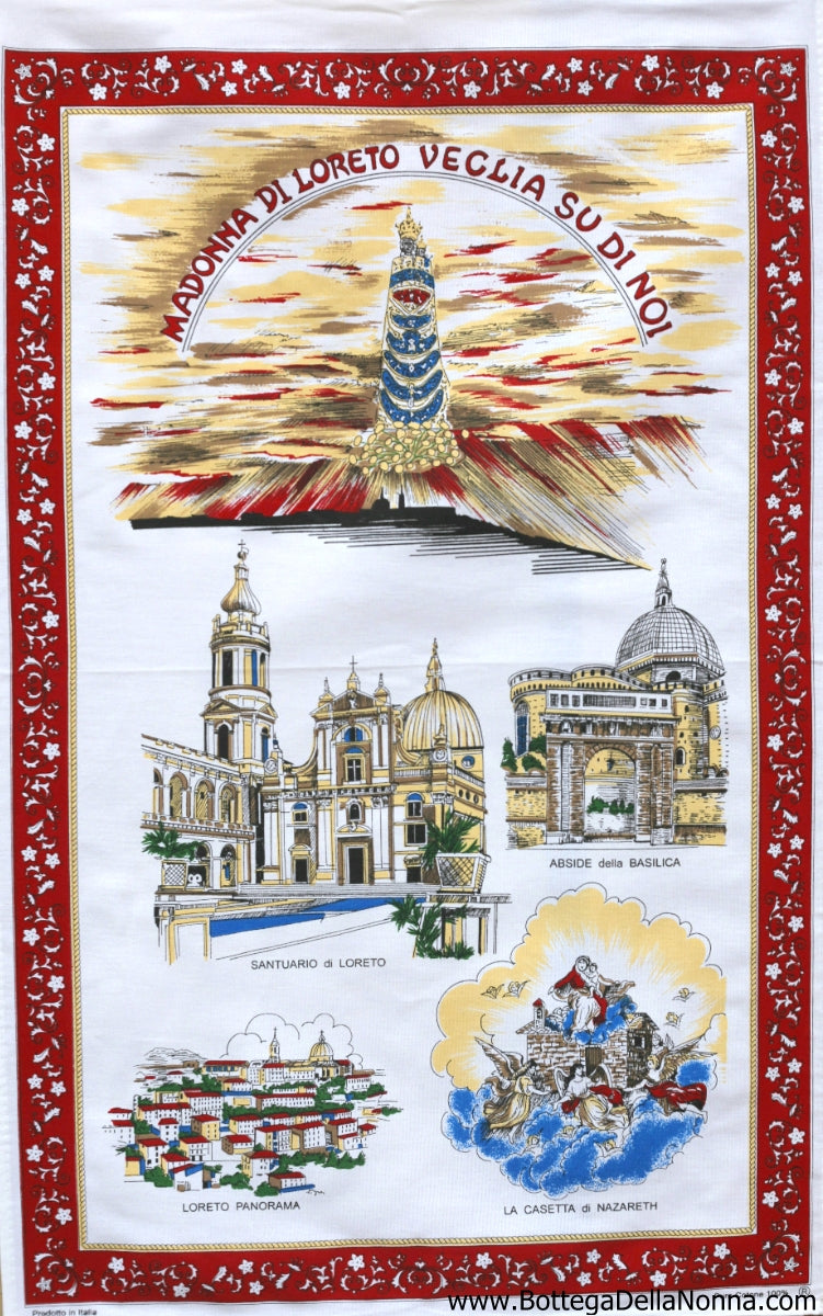 Madonna di Loreto - Dish Towel - Made in Italy – La Bottega della