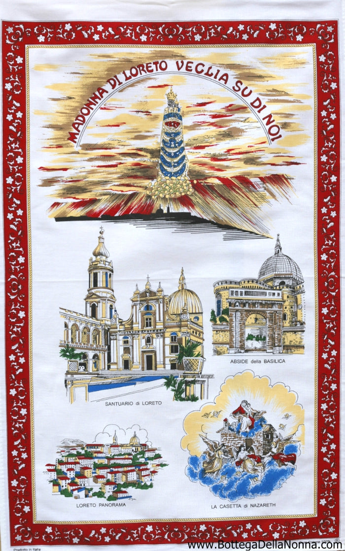 Madonna di Loreto - Dish Towel - Made in Italy