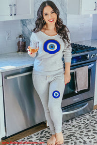 The Malocchio Envy Tracksuit - Light Grey