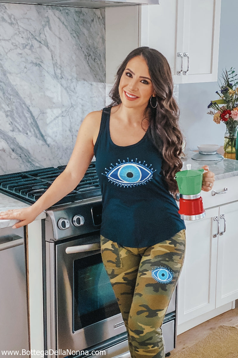 The Malocchio Tank - Black