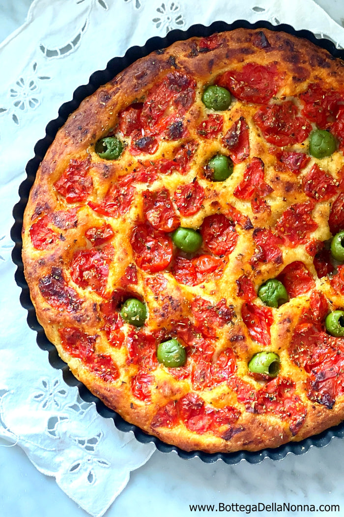 Extra-Heavy Duty Non-Stick Focaccia Pan - 12 Inches