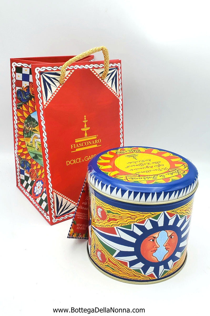 Mini Dolce & Gabbana Panettone con Agrumi di Sicilia by Fiasconaro - 100 Gr