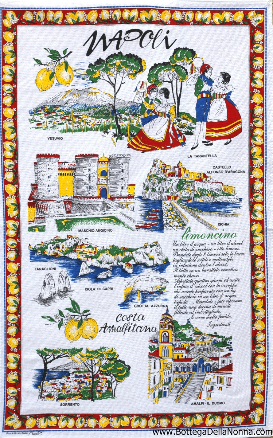 Napoli - Dish Towel - Made in Italy