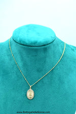 The Napoli Madonna Necklace - Yellow Gold