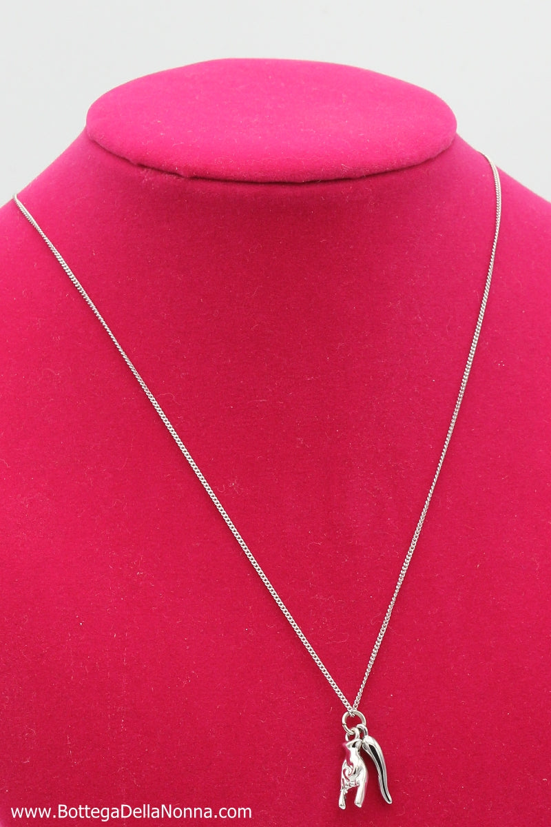 The Italian Envy Necklace - White Gold