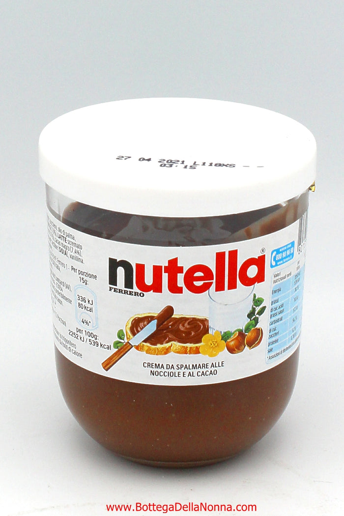 Nutella 220 grams - Reusable Glass - Imported from Italy