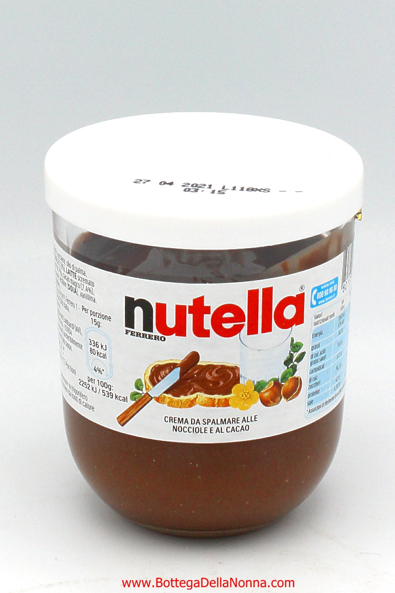 Nutella 220 grams - Reusable Glass - Imported from Italy