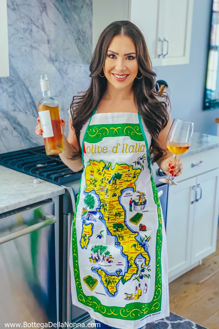 The Olives of Italy Apron - Made in Italy
