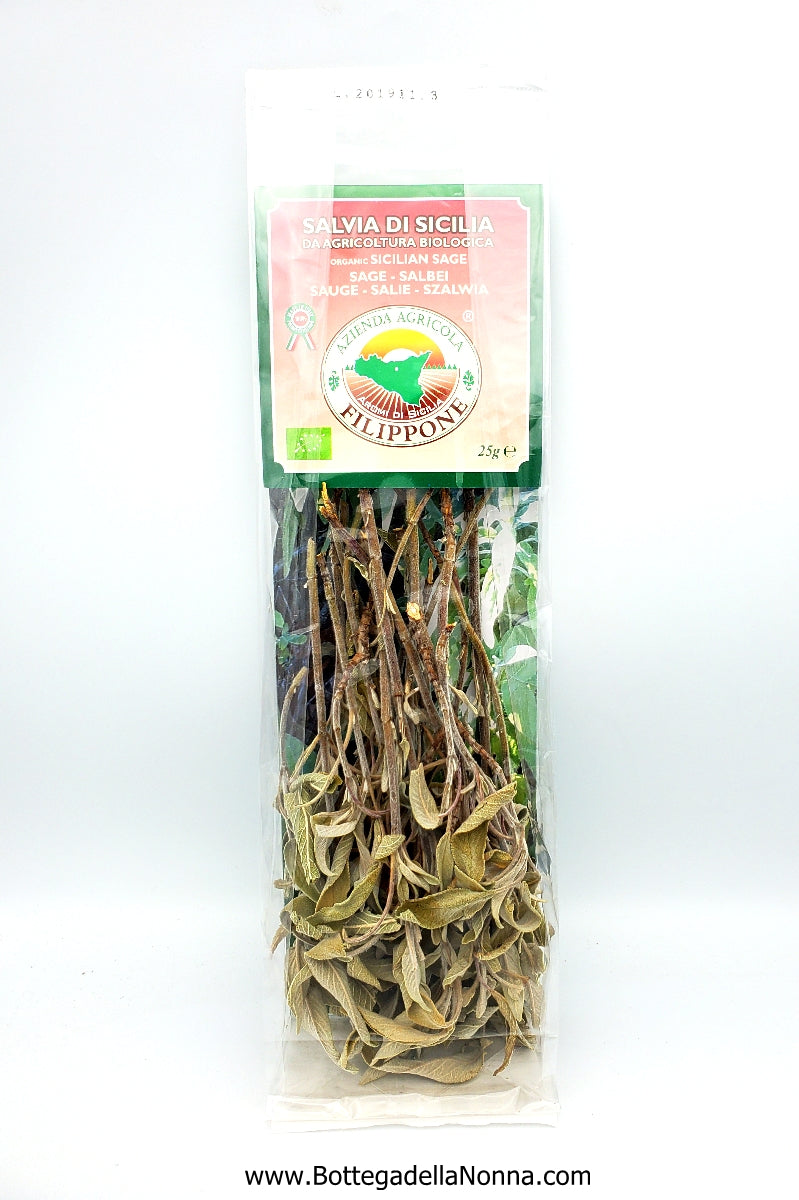 Organic Sage from Sicily