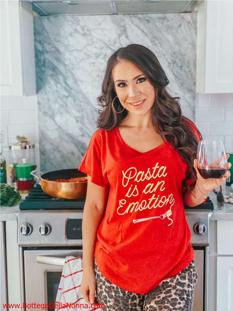 Pasta is an Emotion  Slouch Shirt