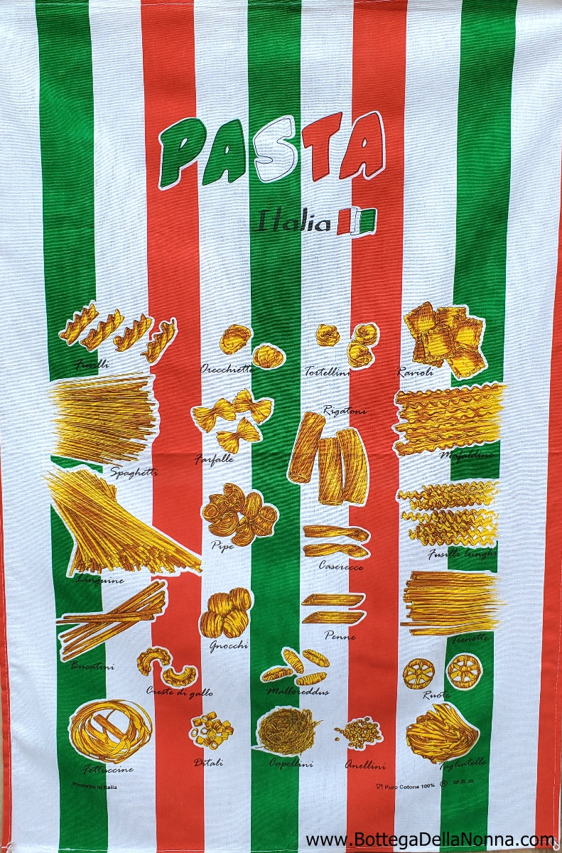 Pasta Italia - Dish Towel - Made in Italy