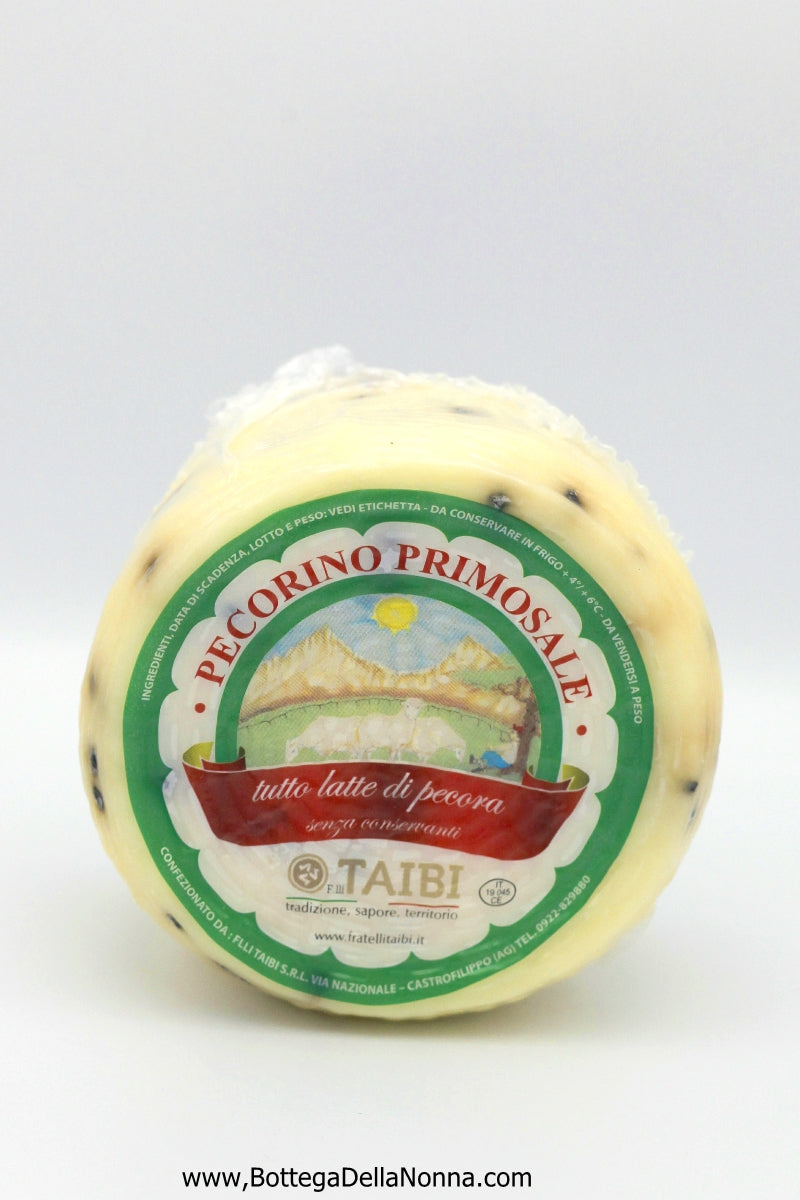 Pecorino Primo Sale Pepato - Taibi