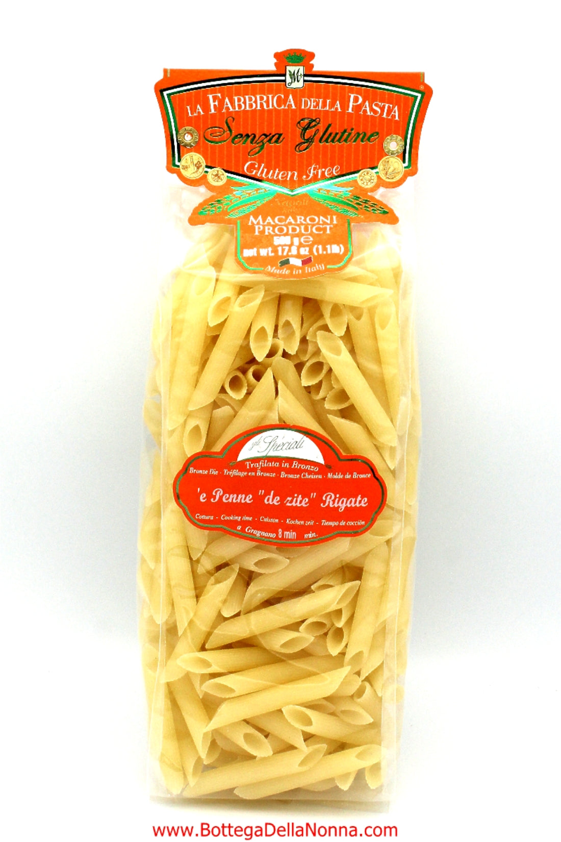 Penne Rigate - Gluten Free - Fabbrica della Pasta
