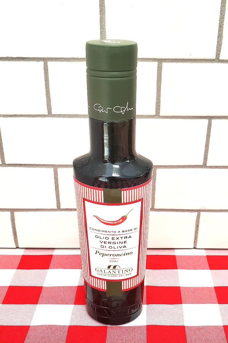 Peperoncino Infused Extra Virgin Olive Oil from Puglia  by Frantoio Galantino