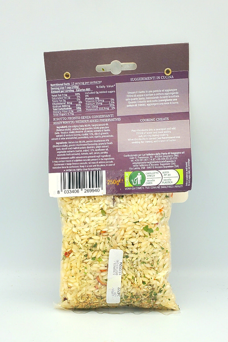 Risotto ai Porcini - Porcini Risotto by Fabbrica dei Sughi