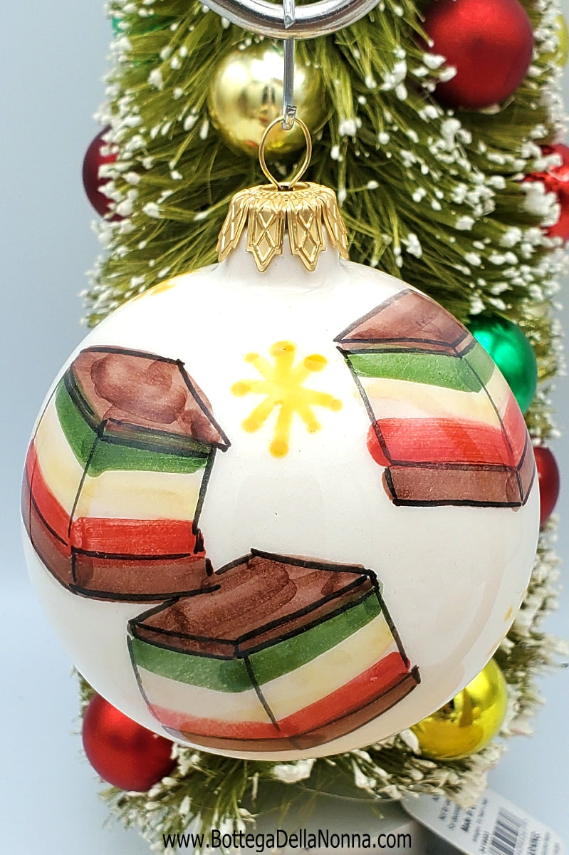 The Rainbow Cookie Christmas Ornament