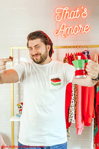 The Rainbow Cookie Pocket Tee - Unisex